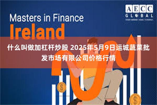 什么叫做加杠杆炒股 2025年5月9日运城蔬菜批发市场有限公司价格行情
